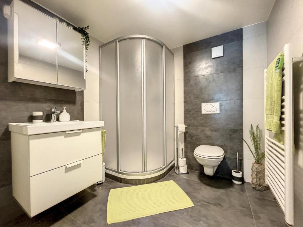 Appartement Moderne Avec Terrasse Et Piscine A Chatel Sur Bex Kültér fotó