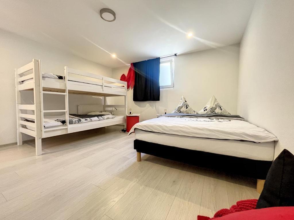 Appartement Moderne Avec Terrasse Et Piscine A Chatel Sur Bex Kültér fotó