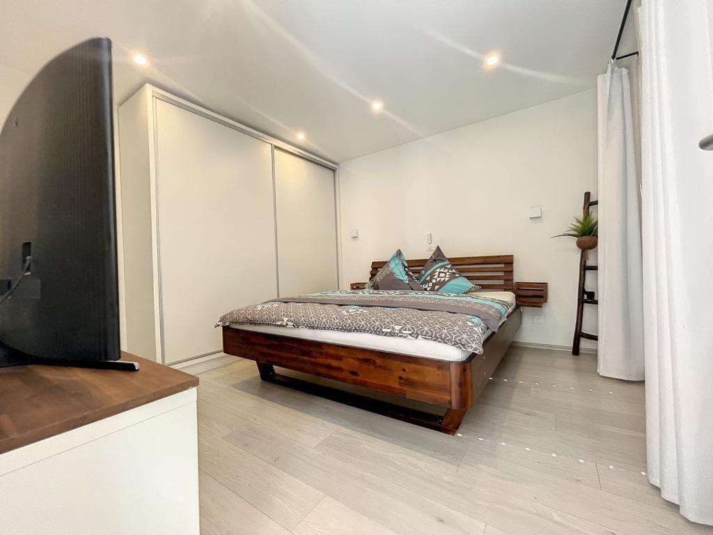 Appartement Moderne Avec Terrasse Et Piscine A Chatel Sur Bex Kültér fotó