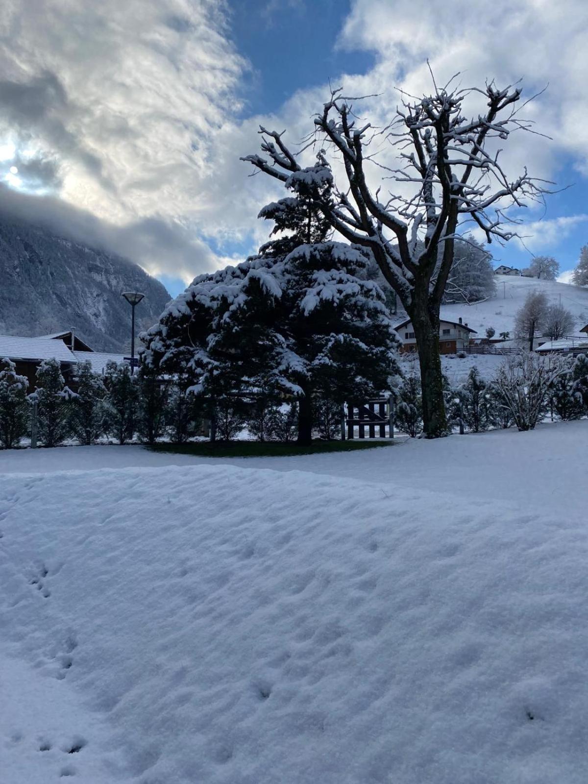 Appartement Moderne Avec Terrasse Et Piscine A Chatel Sur Bex Kültér fotó